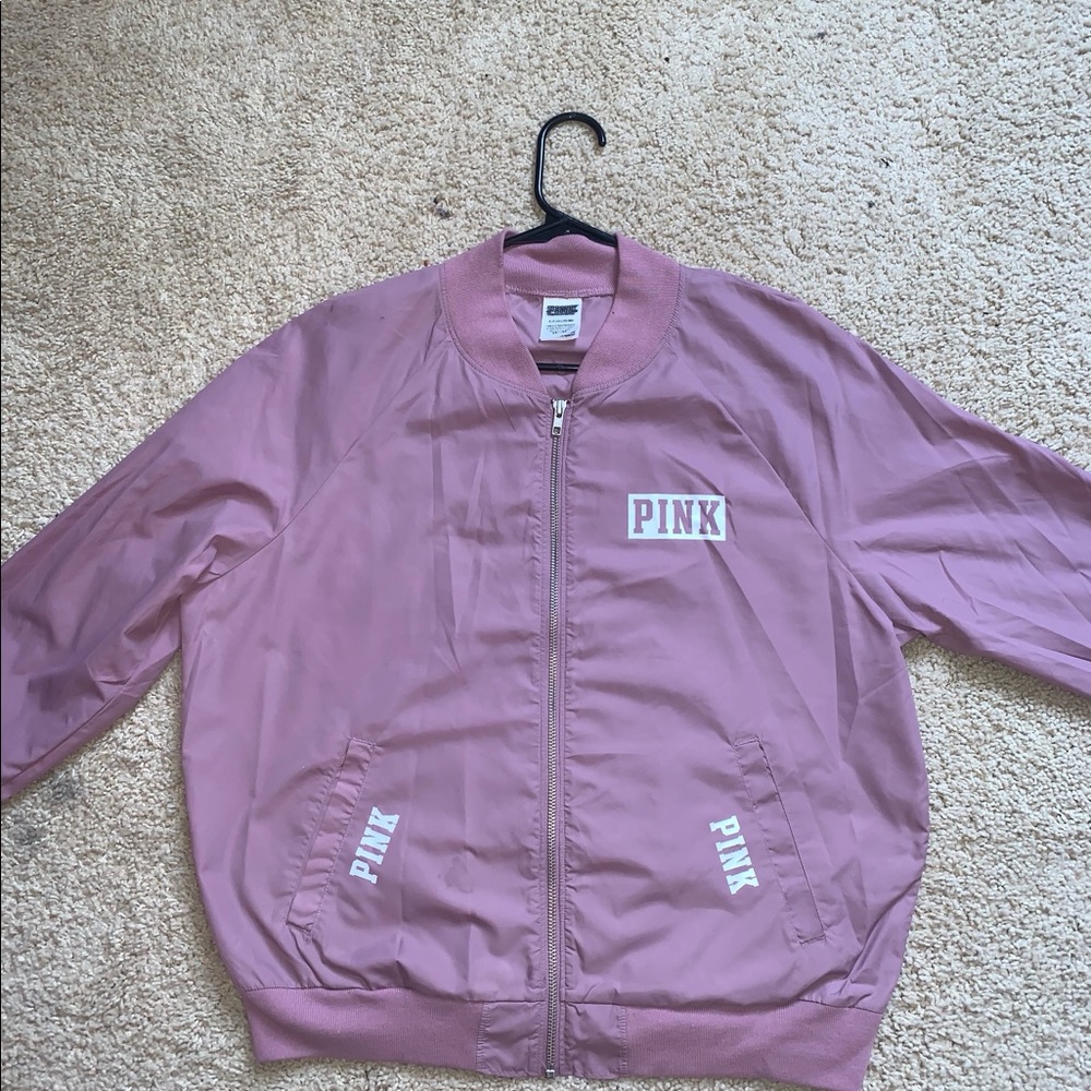 Pink windbreaker